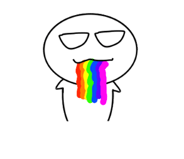 Head big baby sticker #11681373