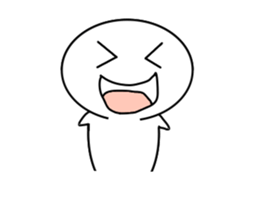 Head big baby sticker #11681377