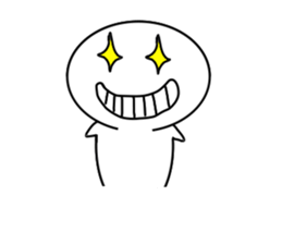 Head big baby sticker #11681382