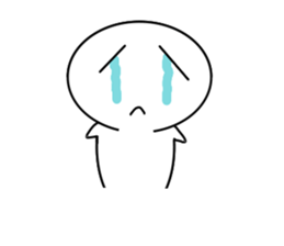 Head big baby sticker #11681383