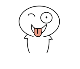 Head big baby sticker #11681384