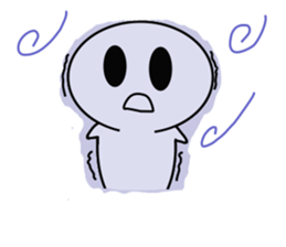 Head big baby sticker #11681385