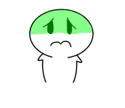 Head big baby sticker #11681387