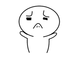 Head big baby sticker #11681388