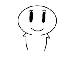 Head big baby sticker #11681389