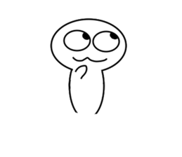 Head big baby sticker #11681397