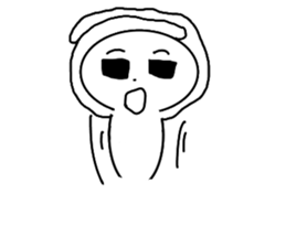 Head big baby sticker #11681398