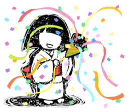 zashiki_warashi_chan_2 sticker #11681905
