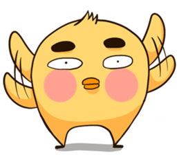 Yellow Chicken 2 sticker #11681920