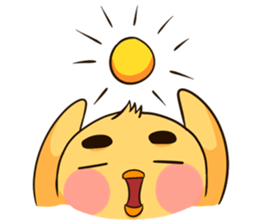 Yellow Chicken 2 sticker #11681921