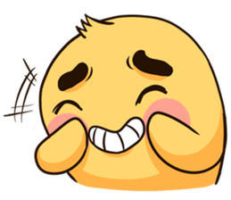 Yellow Chicken 2 sticker #11681925