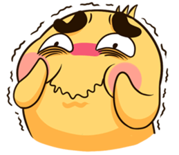 Yellow Chicken 2 sticker #11681926