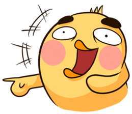 Yellow Chicken 2 sticker #11681927