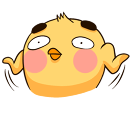 Yellow Chicken 2 sticker #11681934