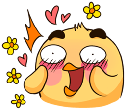 Yellow Chicken 2 sticker #11681936
