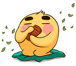 Yellow Chicken 2 sticker #11681940