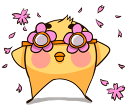 Yellow Chicken 2 sticker #11681941