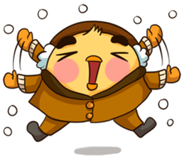 Yellow Chicken 2 sticker #11681943