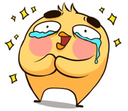 Yellow Chicken 2 sticker #11681944