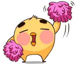 Yellow Chicken 2 sticker #11681945