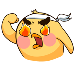 Yellow Chicken 2 sticker #11681946