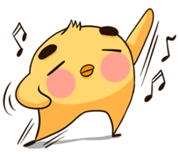 Yellow Chicken 2 sticker #11681948