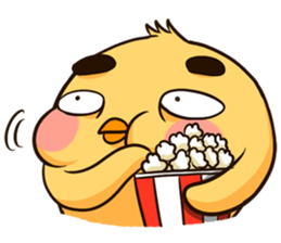 Yellow Chicken 2 sticker #11681952