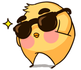 Yellow Chicken 2 sticker #11681953