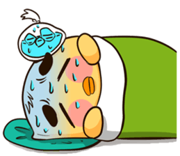 Yellow Chicken 2 sticker #11681958