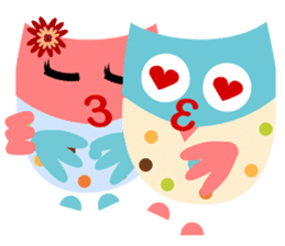 Owliver: Happy Life sticker #11682481