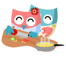 Owliver: Happy Life sticker #11682484