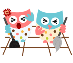 Owliver: Happy Life sticker #11682486