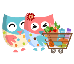 Owliver: Happy Life sticker #11682495