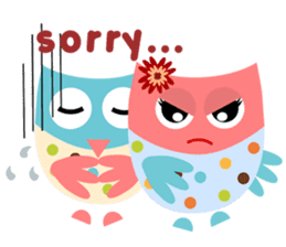 Owliver: Happy Life sticker #11682503