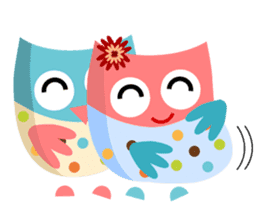 Owliver: Happy Life sticker #11682504