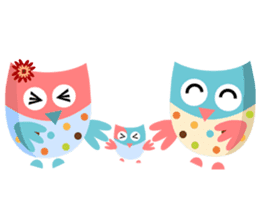 Owliver: Happy Life sticker #11682505