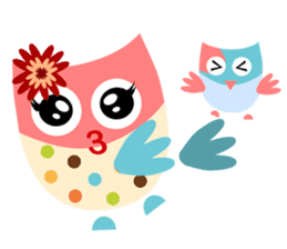 Owliver: Happy Life sticker #11682506
