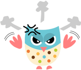 Owliver: Happy Life sticker #11682512