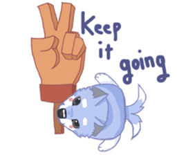 Little Wolf Rigar(ENG) sticker #11682591