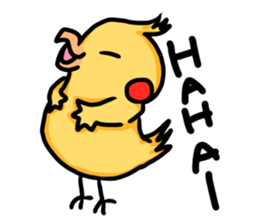 cockatiel named Konatsu sticker #11682899