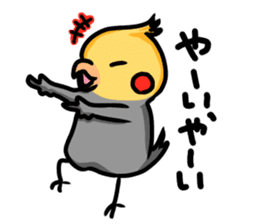 cockatiel named Konatsu sticker #11682913