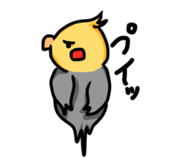 cockatiel named Konatsu sticker #11682918