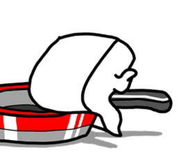 TOTOTOFU HOT SUMMER PAN sticker #11683068