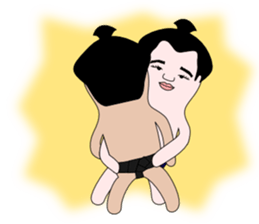yuruyuru sumo wrestlers Vol.2 sticker #11683285