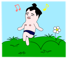 yuruyuru sumo wrestlers Vol.2 sticker #11683289