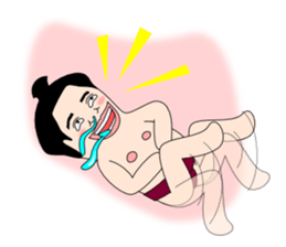 yuruyuru sumo wrestlers Vol.2 sticker #11683294
