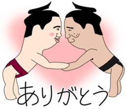 yuruyuru sumo wrestlers Vol.2 sticker #11683318