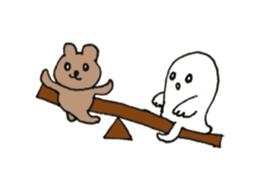 Molly of the bear cub sticker #11683721