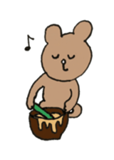 Molly of the bear cub sticker #11683724