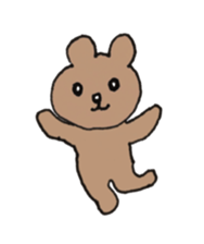 Molly of the bear cub sticker #11683727